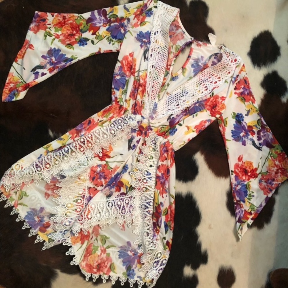 Floral romper